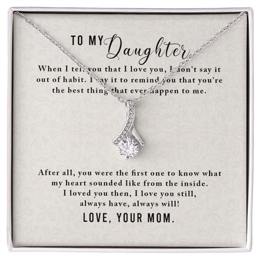 Alluring Beauty Necklace for Daughter
