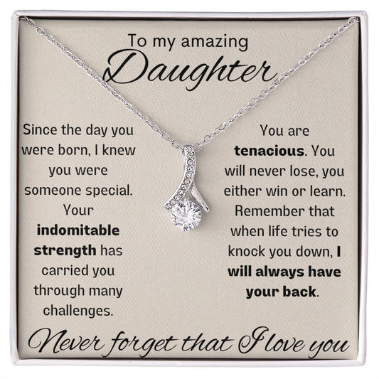Alluring Beauty Necklace for Daughter